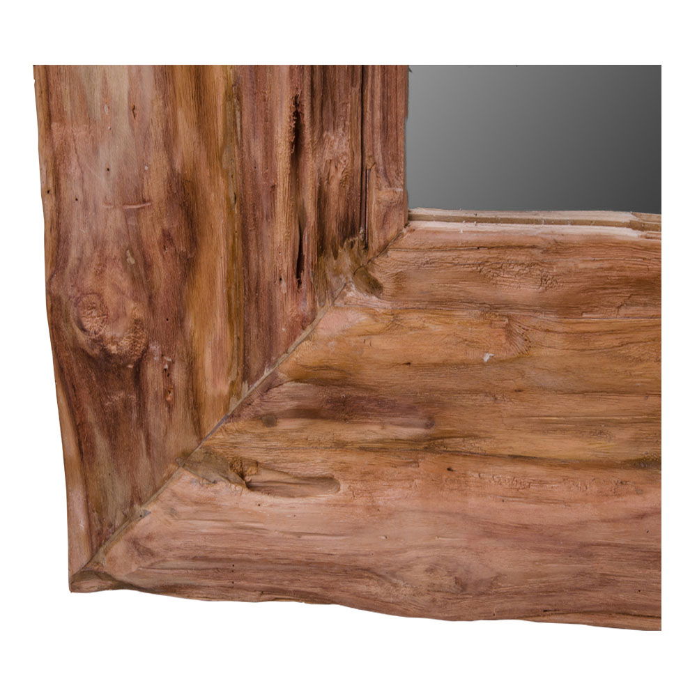 Granada – Antikspiegel aus recyceltem Teakholz, 101 × 180 cm